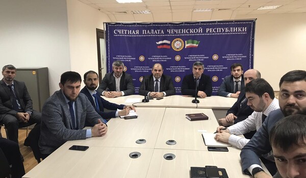 Коллектив Счетной палаты Чеченской Республики во главе с Председателем Абдул-Хамидом Сайпаевичем Байбетировым принял участие